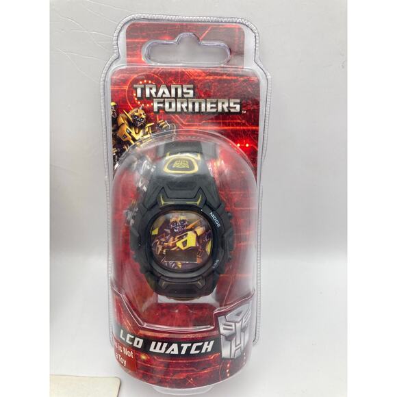Transformers Bundle Watches Diecast Car Rescue Bots Logo Zip Bag Bumble Bee NIP - Picture 5 of 7